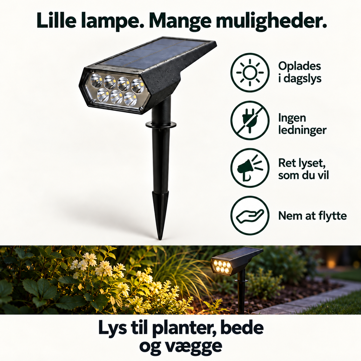 NOVA – Solcelledrevet havespot