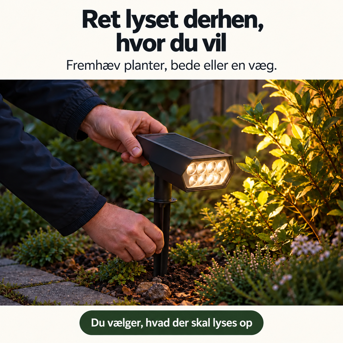 NOVA – Solcelledrevet havespot