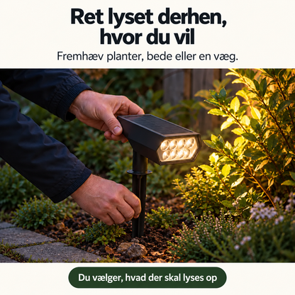 NOVA – Solcelledrevet havespot